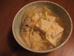 簡単おいしい肉豆腐
