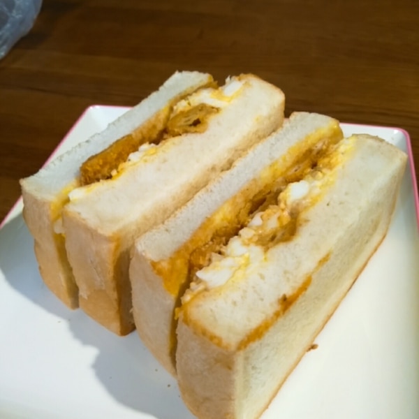 玉子 ビックカツのホットサンド レシピ 作り方 By エミ子のお手軽キッチン 楽天レシピ 玉子 ビックカツのホットサンド レシピ 作り方 By エミ子のお手軽キッチン 楽天レシピ