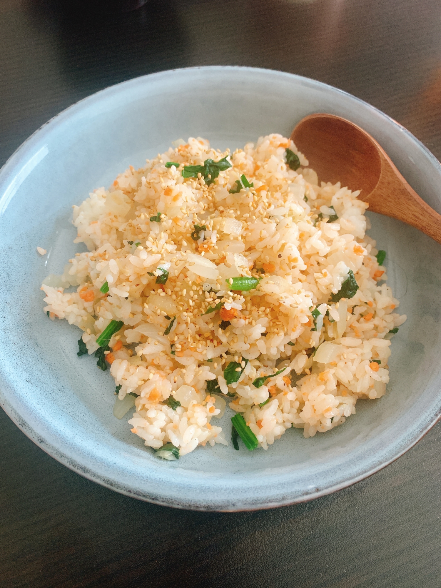 シャケフレーク炒飯