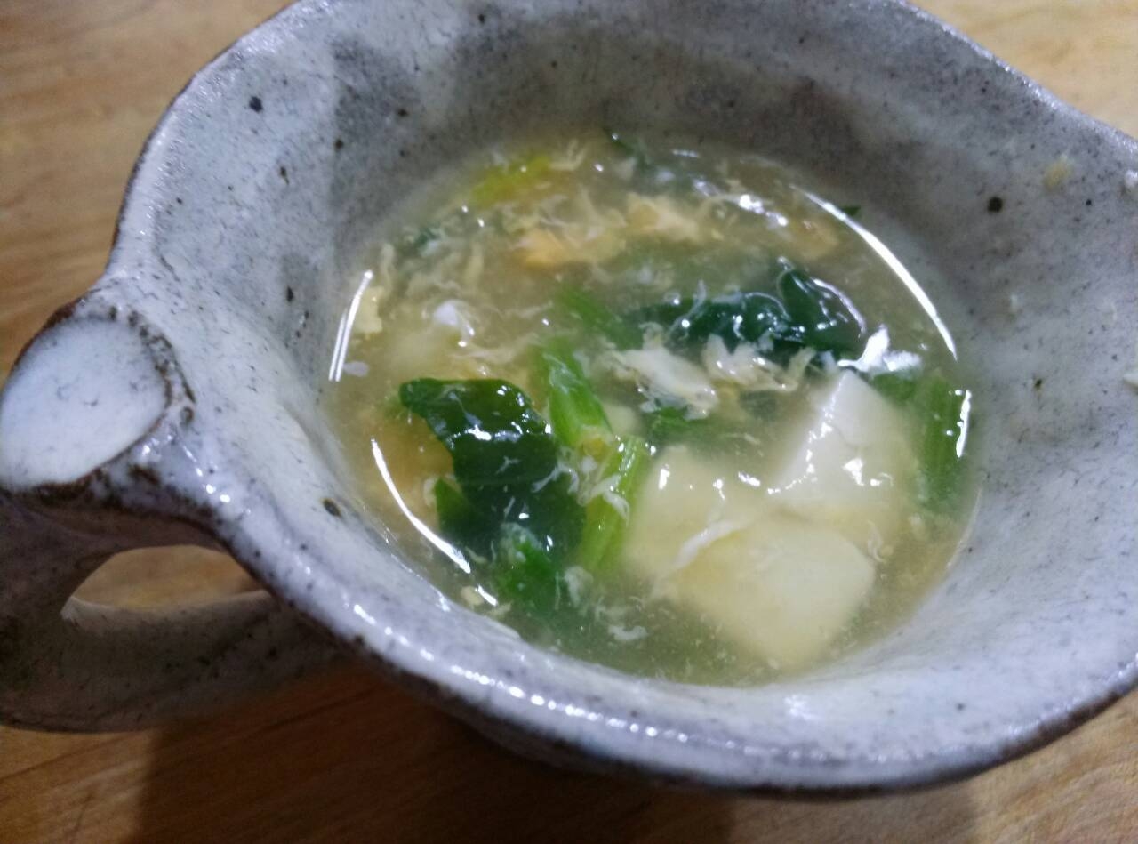 体に優しい☆豆腐スープ