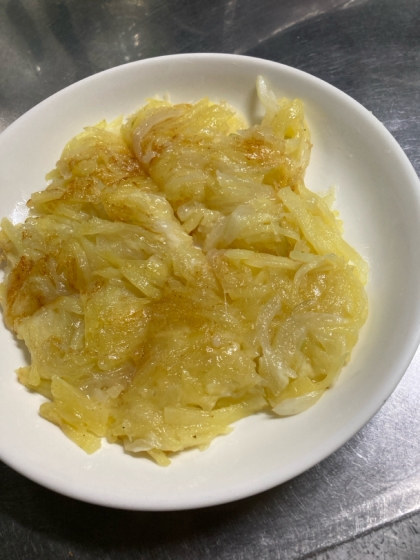 じゃがいもと玉ねぎとチーズのガレット