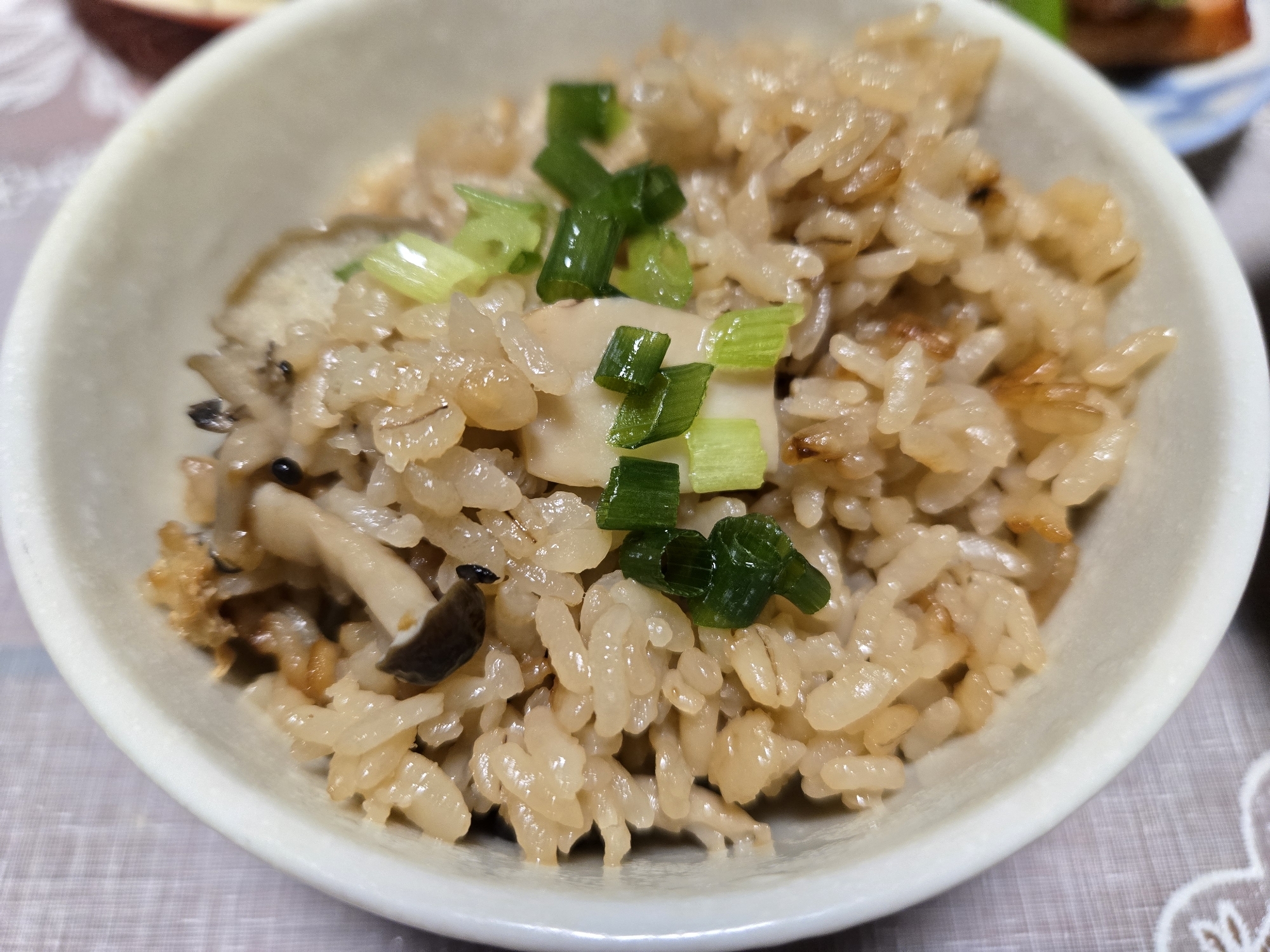 きのこの炊き込みご飯