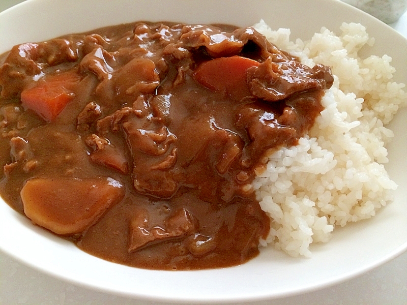 とってもシンプルなカレーライス♡ひと工夫で絶品に