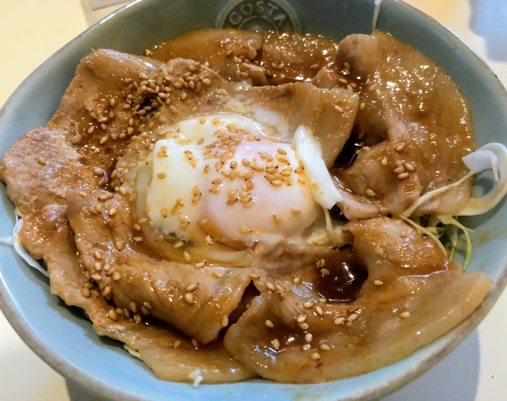 簡単ランチ！焼肉丼