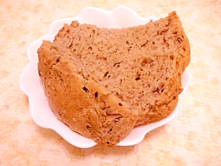 ひじき入り♪薄力粉で作るHB玄米御飯パン