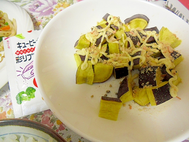 レンジでさつまいものサラダ