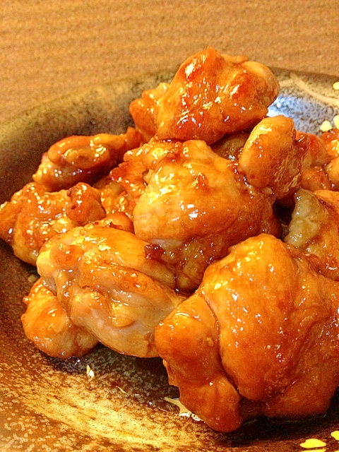 鶏手羽トロで★生姜ニンニク照り焼き*〜*