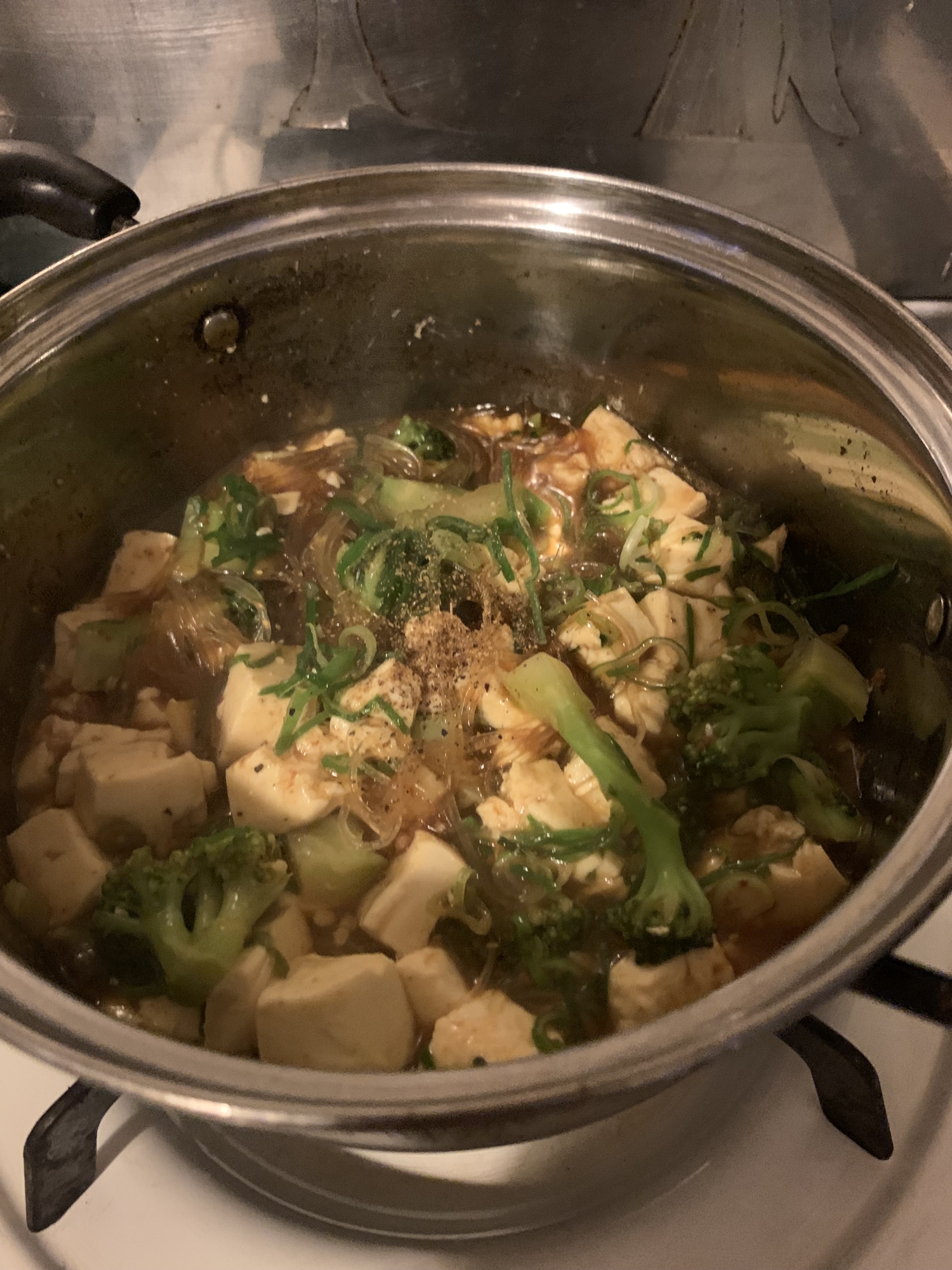 簡単春雨麻婆豆腐