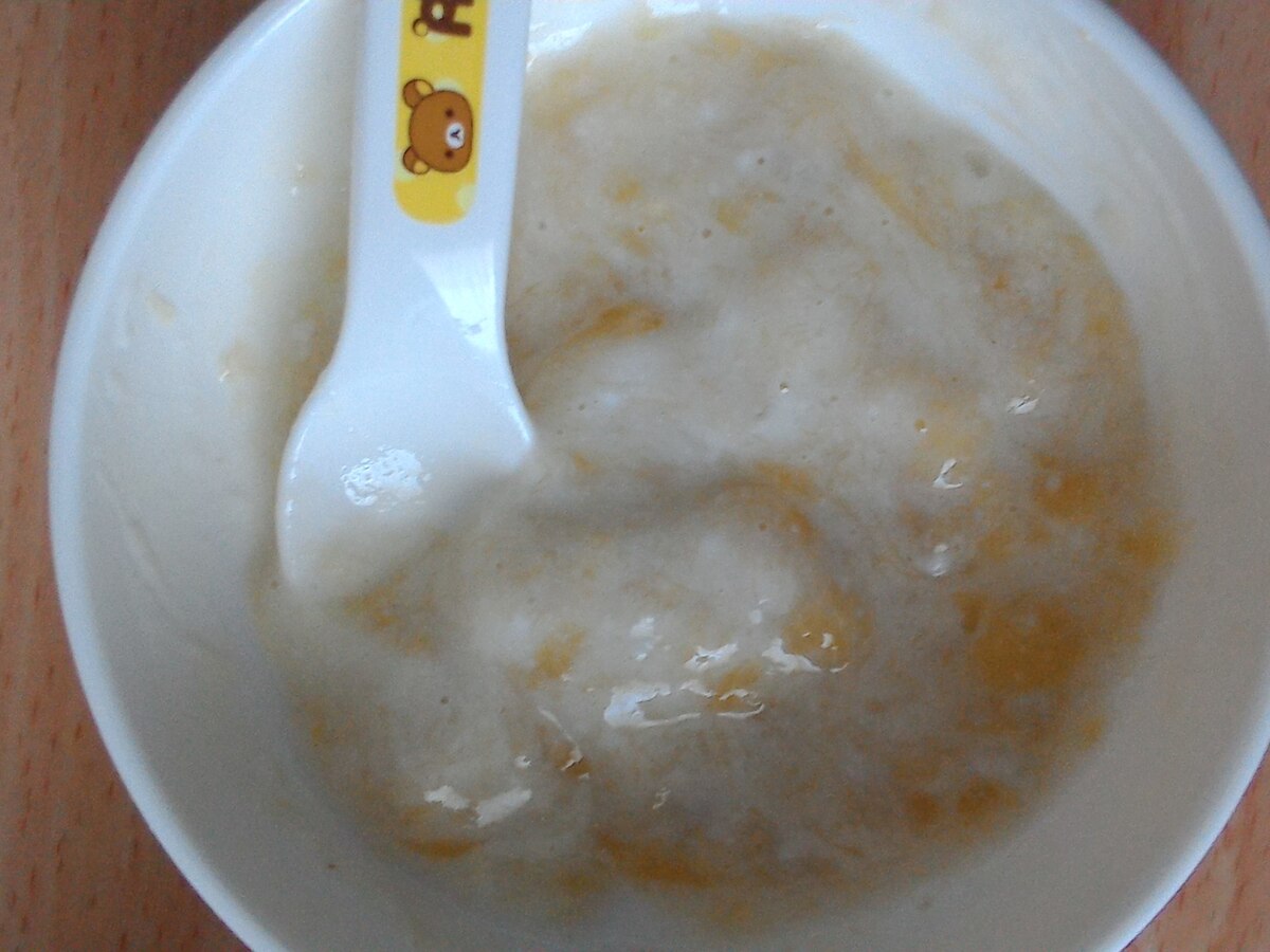 離乳食中期 簡単バナナヨーグルト レシピ 作り方 By はちみつりんご33 楽天レシピ 離乳食中期 簡単バナナヨーグルト レシピ 作り方 By はちみつりんご33 楽天レシピ