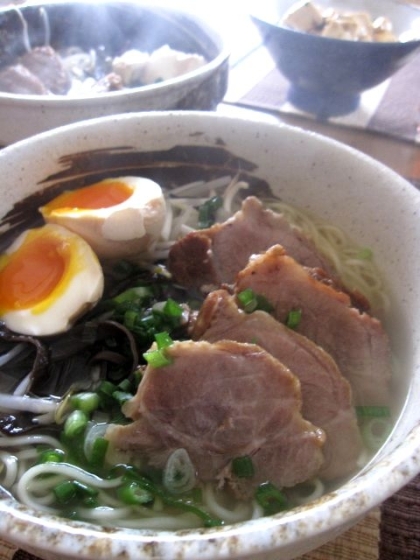 ラーメンに♪柔らかくてとっても美味しかったです(*´ω｀*)ごちそうさまでした☆