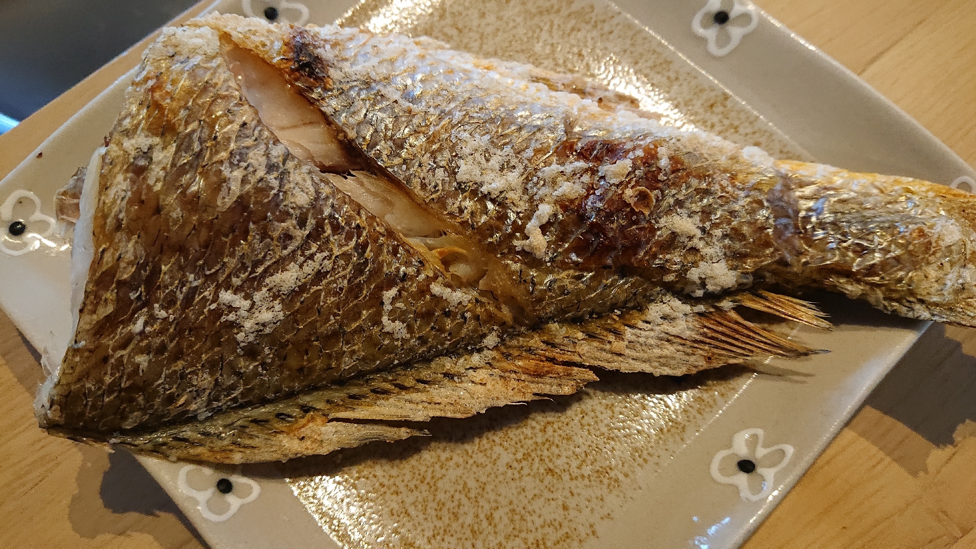 鯛の グリルで塩焼き レシピ 作り方 By とぐち 楽天レシピ