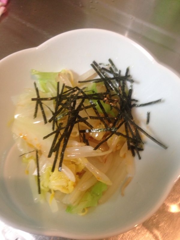 超簡単 白菜 キャベツ もやしのナムル風 レシピ 作り方 By Yas K 楽天レシピ