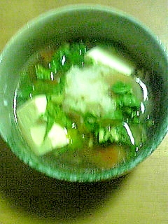 豚と根菜のみぞれ汁