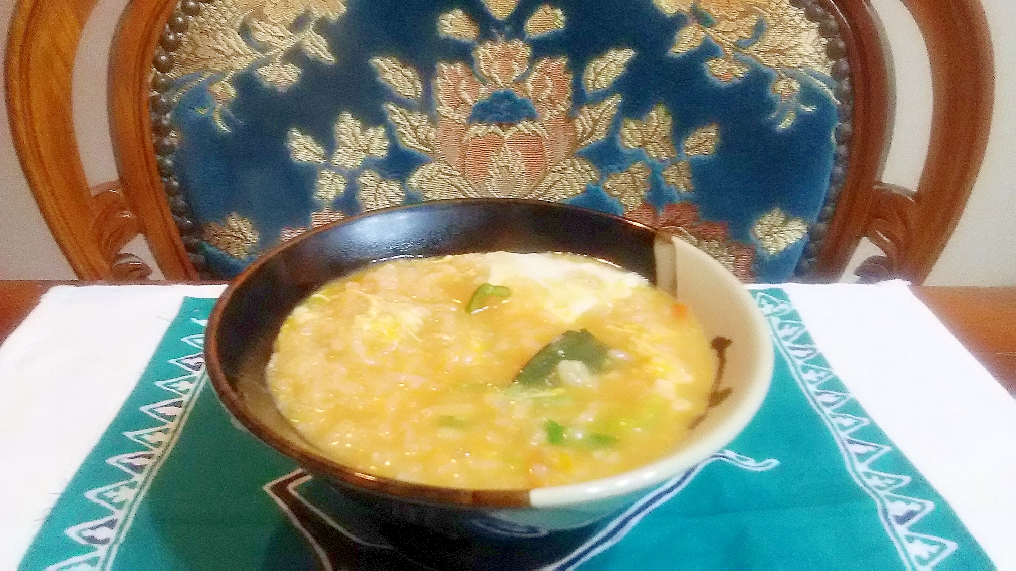 ほうとうの残りでおじや