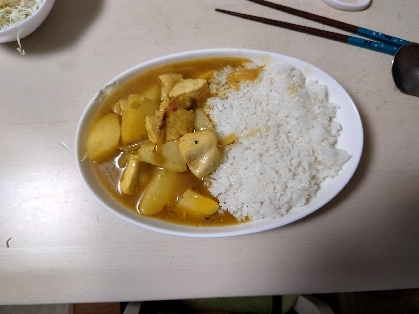 【リメイク】牛すじ煮込みの残りでカレー