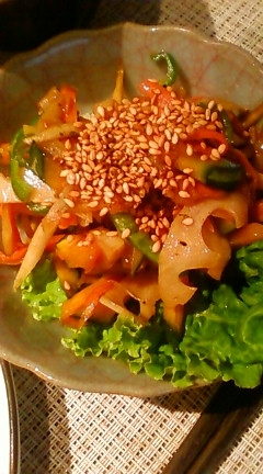 1日分の根菜？？きんぴら