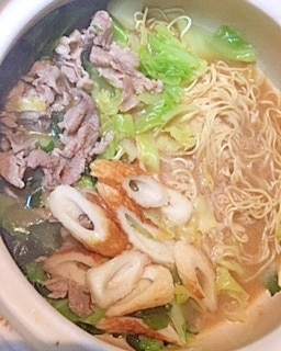 創 味 シャンタン ラーメン 鍋