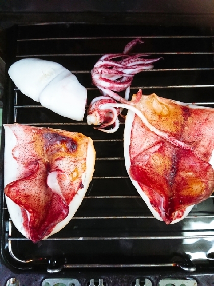 これで完璧 丸まらないイカ一夜干しの焼き方 レシピ 作り方 By Kouaya2319 楽天レシピ