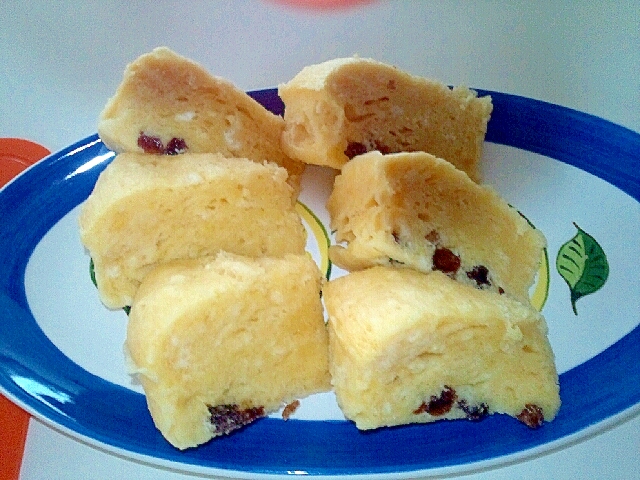 ホットケーキミックスでレーズン蒸しパン レシピ 作り方 By ゆんどら6 楽天レシピ ホットケーキミックスでレーズン蒸しパン レシピ 作り方 By ゆんどら6 楽天レシピ