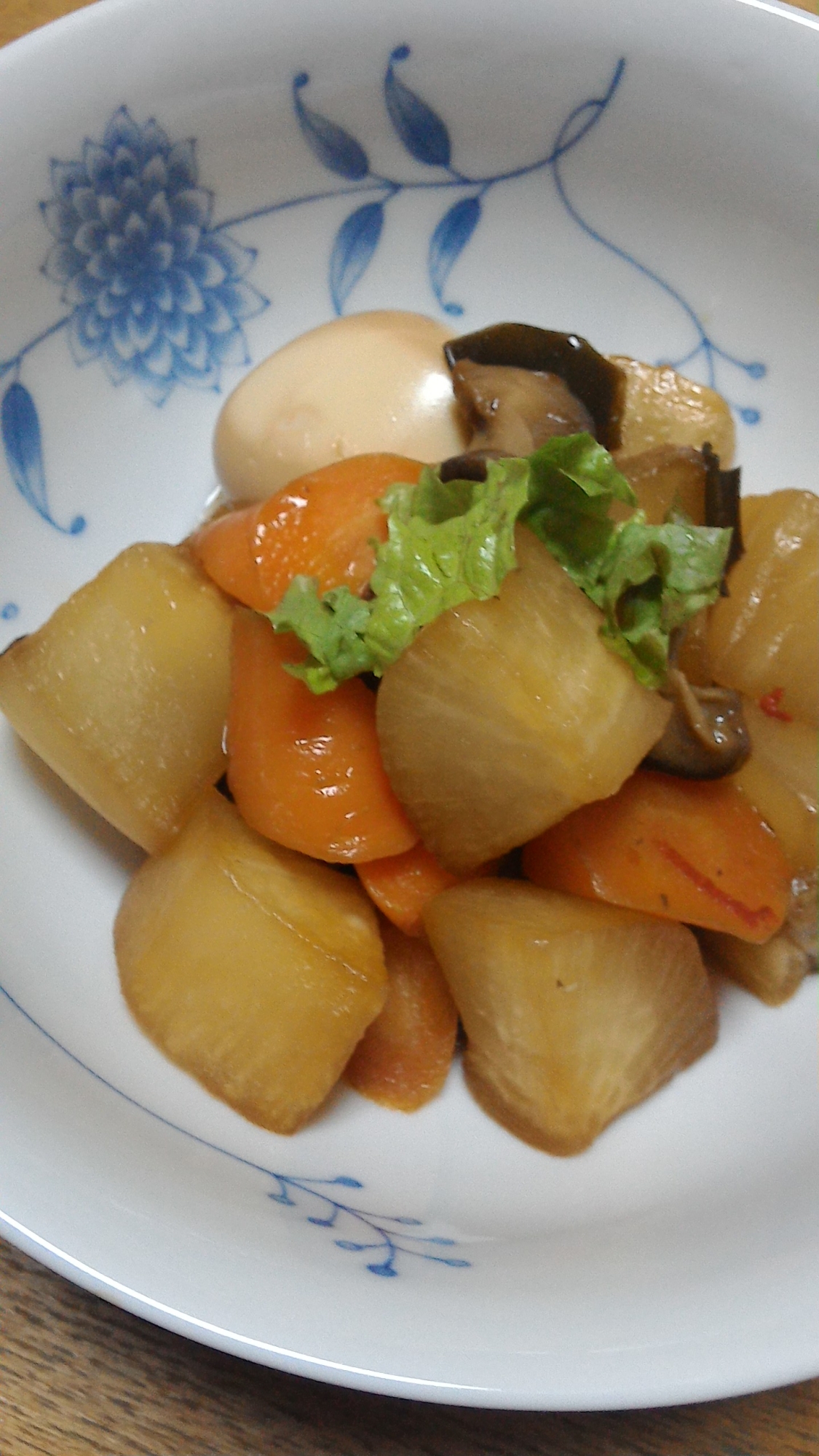 大根と根菜の簡単煮物
