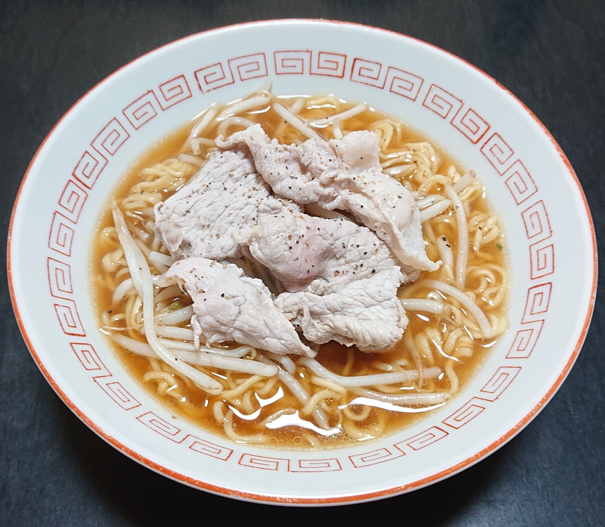 インスタントで☆豚しゃぶ味噌ラーメン
