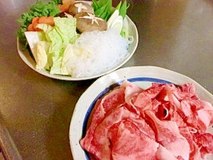 今夜はすき焼き♪だから、”簡単割り下”レシピ