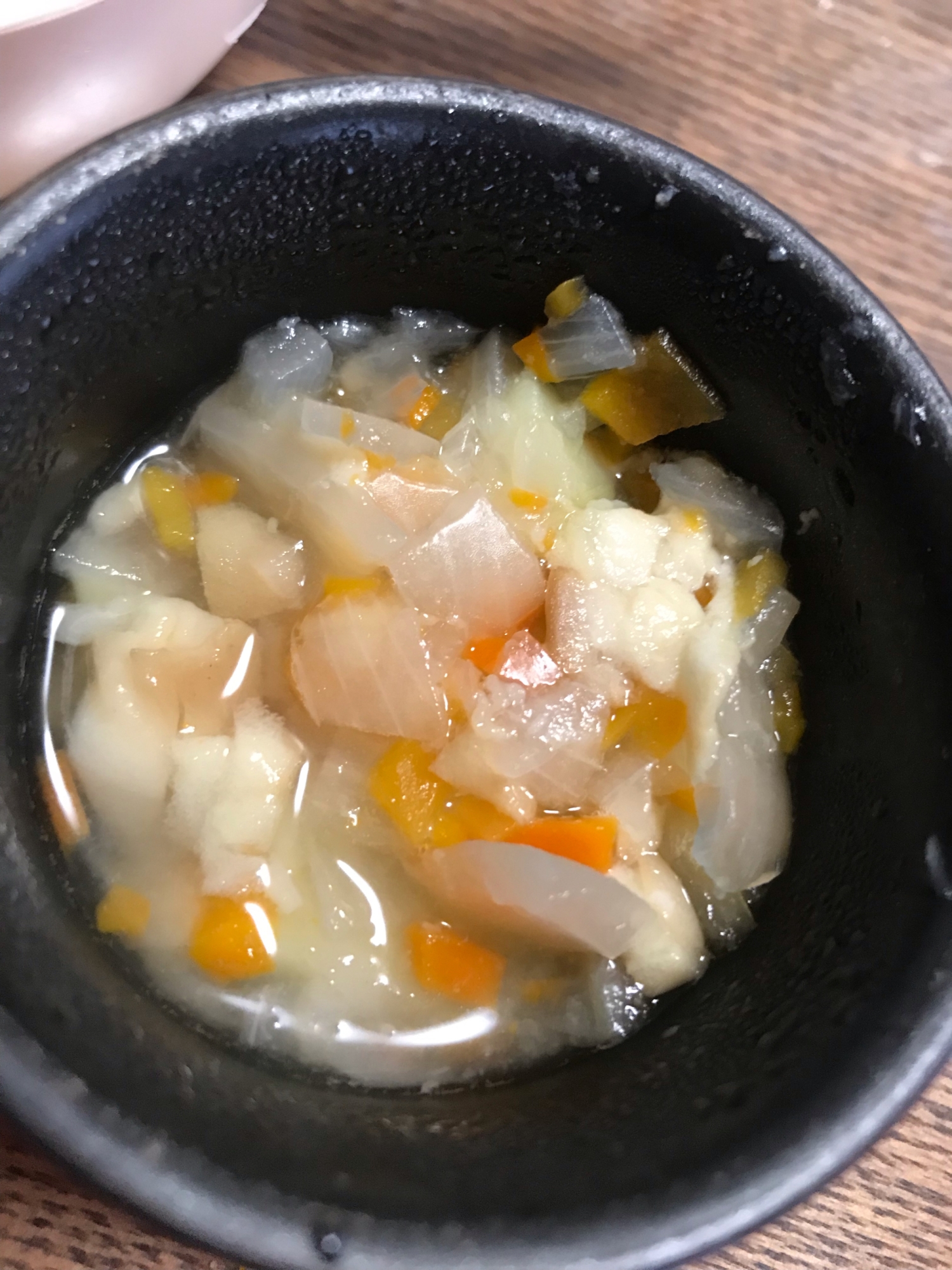 離乳食 麩と野菜の味噌汁 レシピ 作り方 By Rママ 楽天レシピ