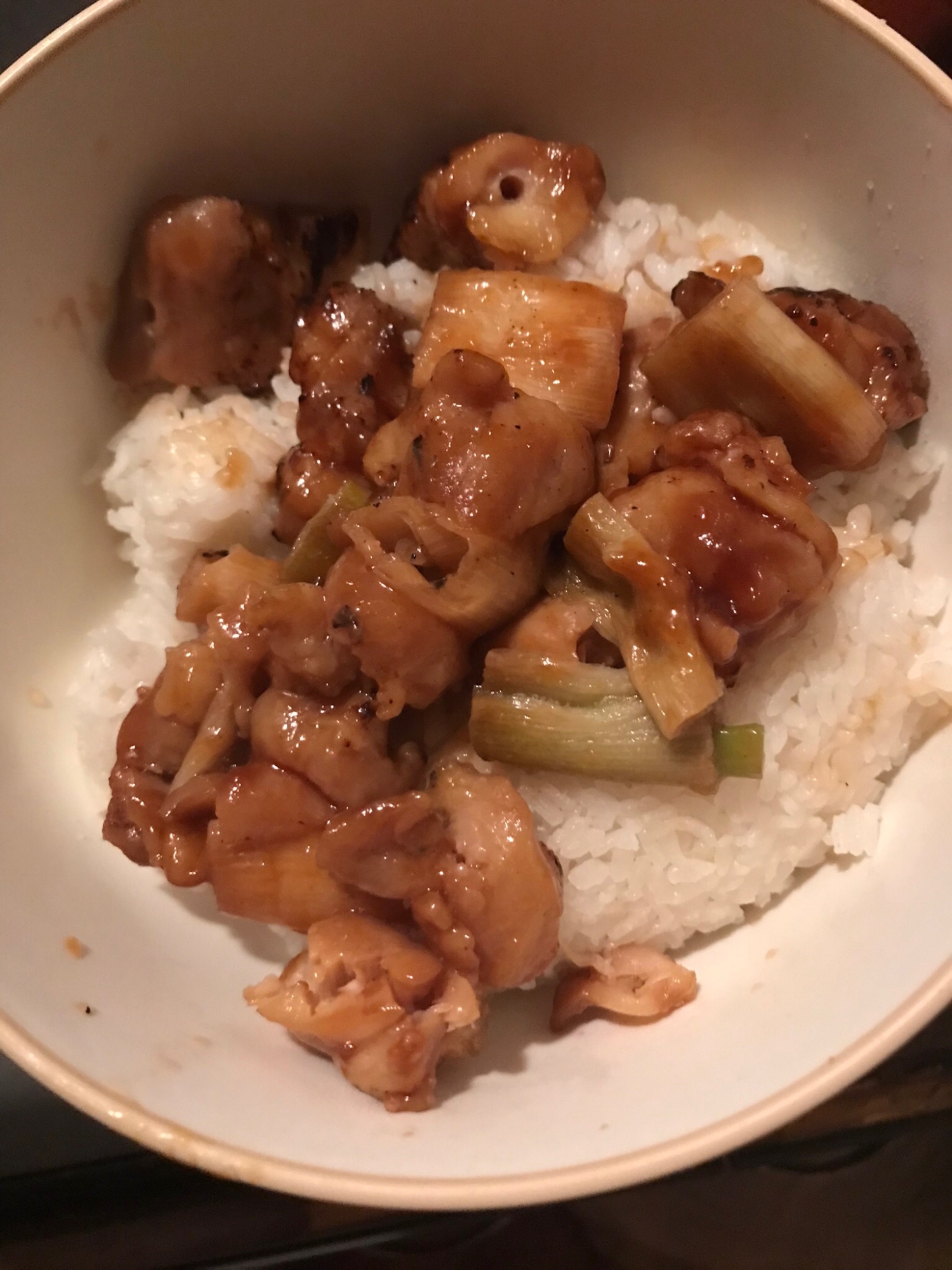 簡単♡焼き鳥丼♡