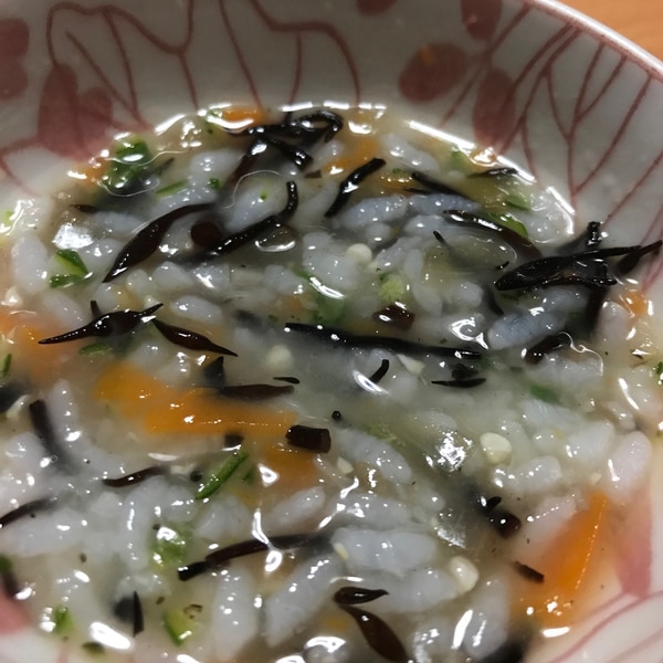 離乳食 中期 ひじきと人参 オクラのおかゆ レシピ 作り方 By Reisa999 楽天レシピ 離乳食 中期 ひじきと人参 オクラのおかゆ レシピ 作り方 By Reisa999 楽天レシピ