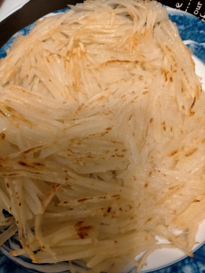 カリカリ食感！　じゃがいものガレット