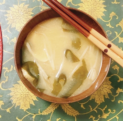 ✨わかめの味噌汁✨便秘 対策⚠️