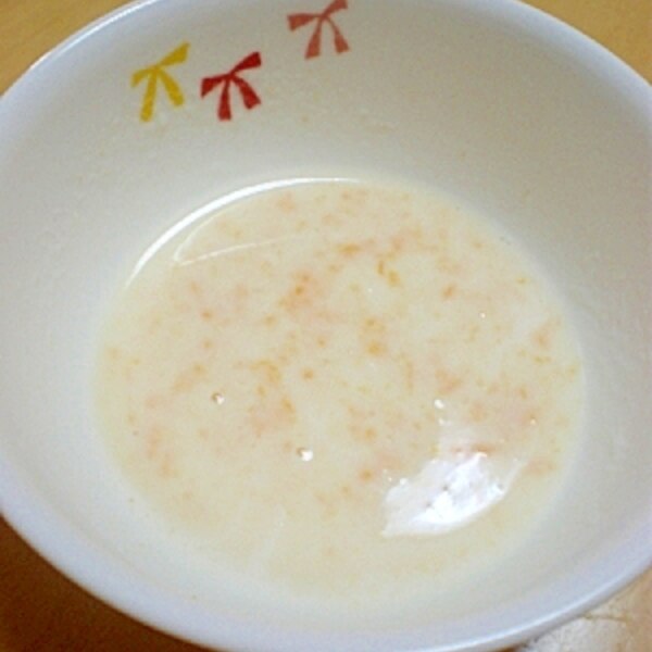 離乳食初期 レンジで シチュー風ミルクスープ レシピ 作り方 By はちわれ413 楽天レシピ 離乳食初期 レンジで シチュー風ミルクスープ レシピ 作り方 By はちわれ413 楽天レシピ