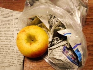 アンビシャスという初めて聞くリンゴでしたので、長く保存、利用したく試しました。キウイとジャガイモとリンゴも試してみます。これで安心して保存できそうです。