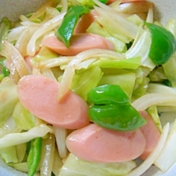 キャベツと魚肉ソーセージのオイスターソース炒め レシピ 作り方 By Mint74 楽天レシピ キャベツと魚肉ソーセージのオイスターソース炒め レシピ 作り方 By Mint74 楽天レシピ