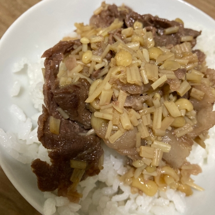 ご飯が進む！牛肉の甘露煮