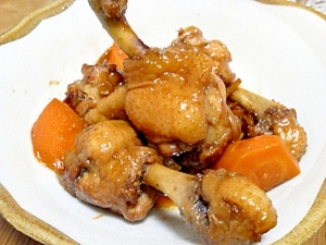お酢でさっぱり 酢の効果で柔らか鶏手羽元の酢煮 レシピ 作り方 By あやじ 楽天レシピ