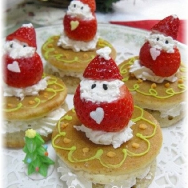 ホットケーキミックスで小さなクリスマスケーキ レシピ 作り方 By はなまる子 楽天レシピ ホットケーキミックスで小さなクリスマスケーキ レシピ 作り方 By はなまる子 楽天レシピ