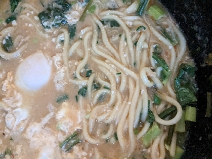 豚肉と白菜ときくらげのちゃんぽん麺