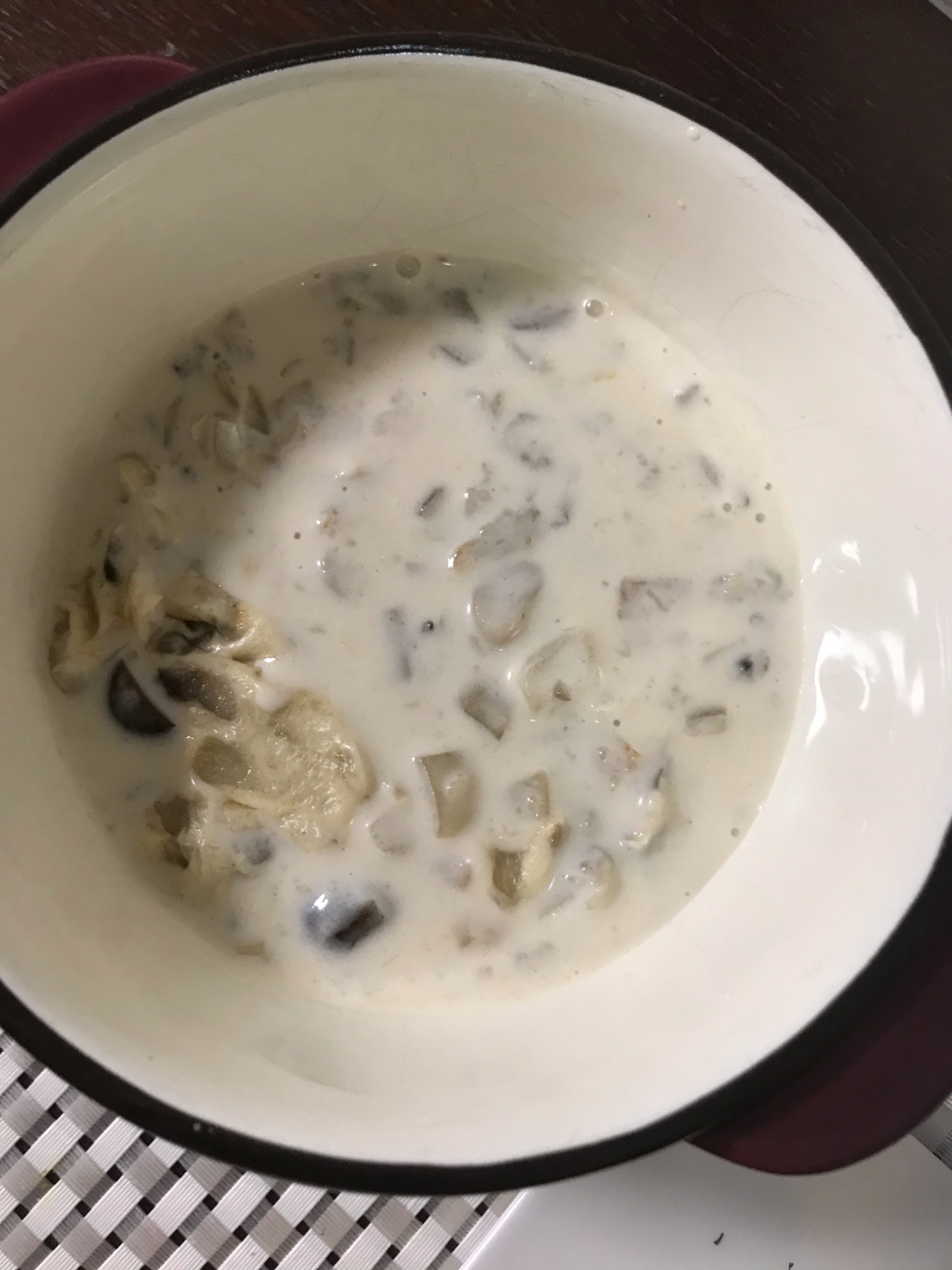 きのこのクリームスープ レシピ 作り方 By おかんの飯泥棒娘 楽天レシピ