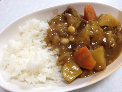 圧力鍋で作る牛すじカレー