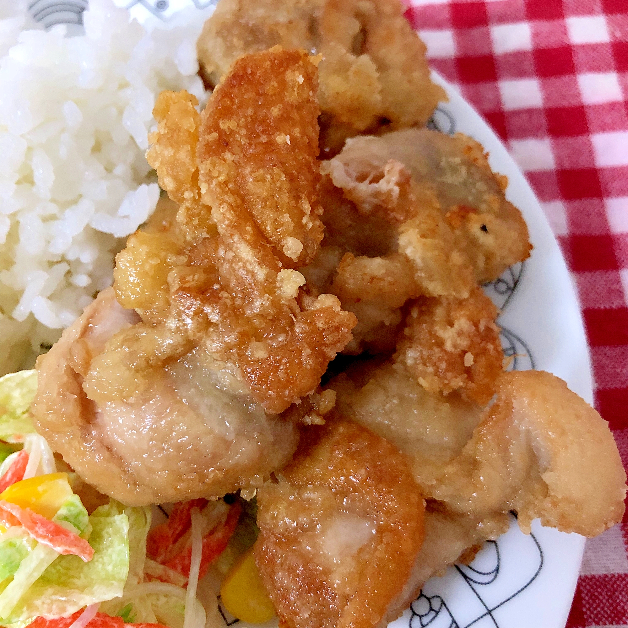 生姜とニンニクの鶏の唐揚げ☆