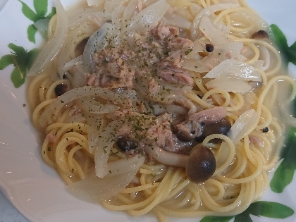 詰めて冷凍してチンするだけ☆ツナきのこスープパスタ