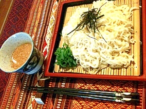 北海道のB級グルメ☆ざるラーメン