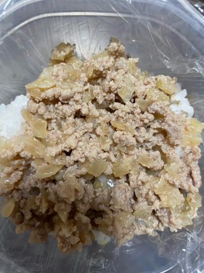 そぼろ丼