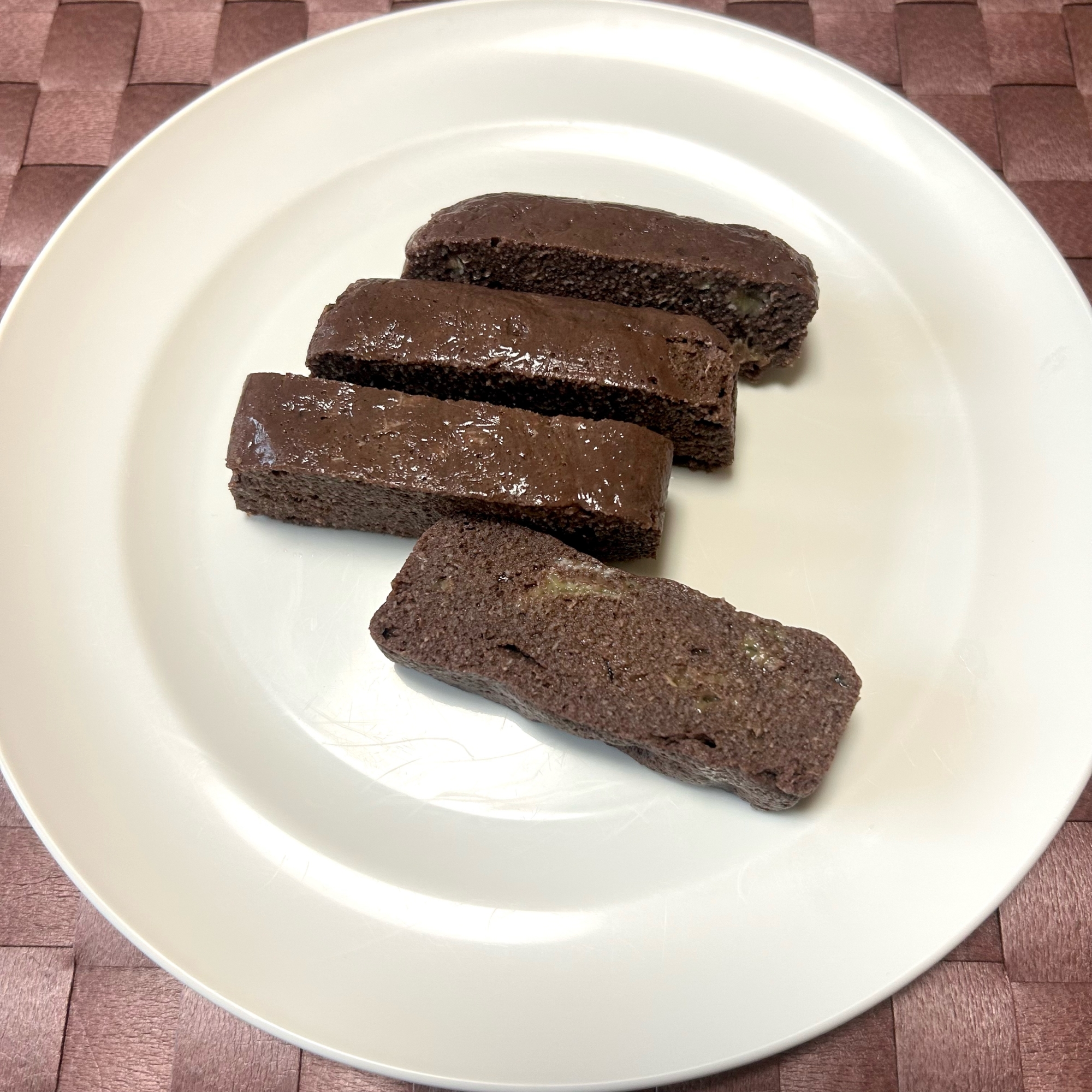 【電子レンジで】バナナとおからのココアケーキ