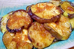 簡単に！　　「フライパンで作る焼きナス」　　♪♪