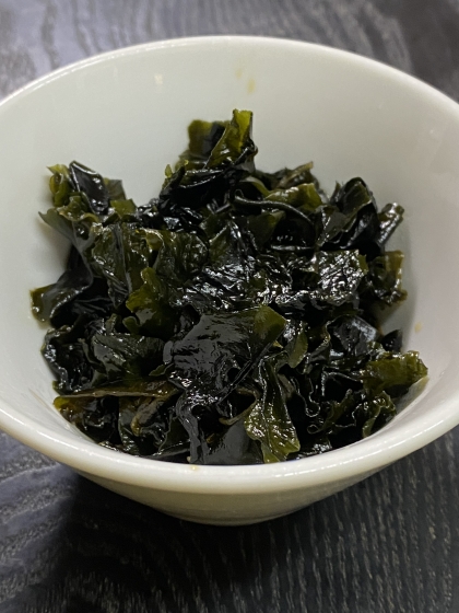 簡単で美味しい～♪ワカメの佃煮！