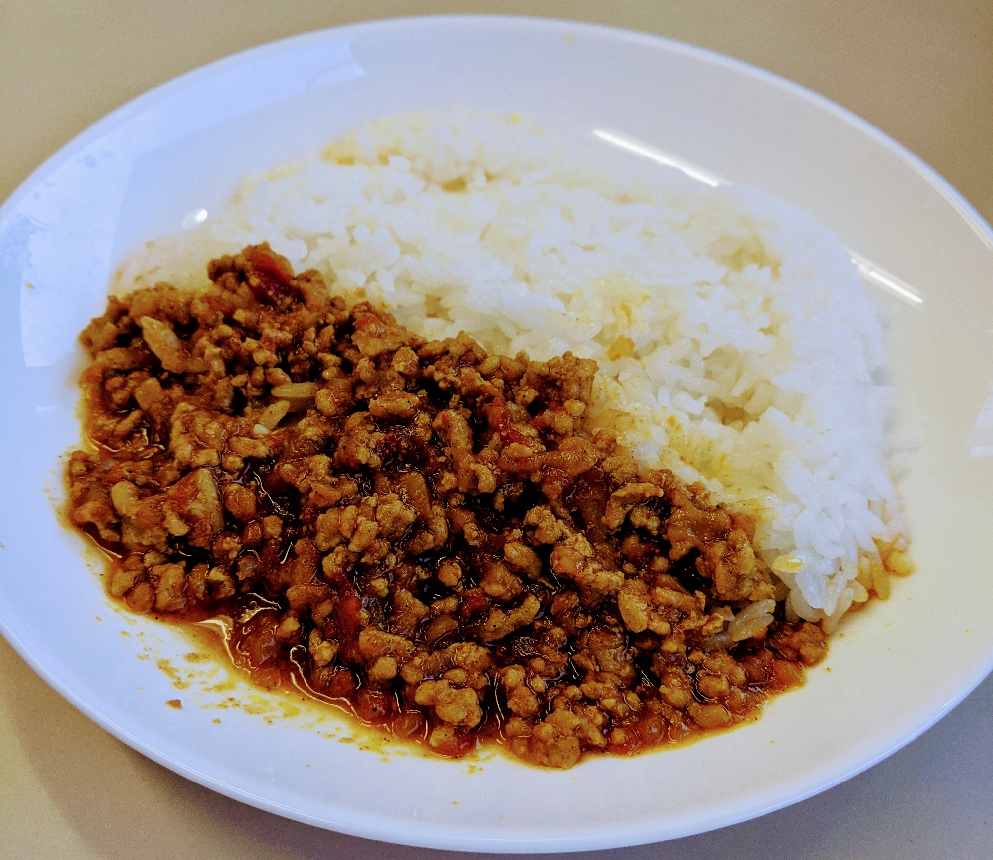 花椒香るキーマカレー