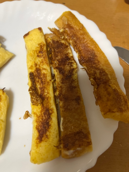 パンの耳で簡単★フレンチトースト