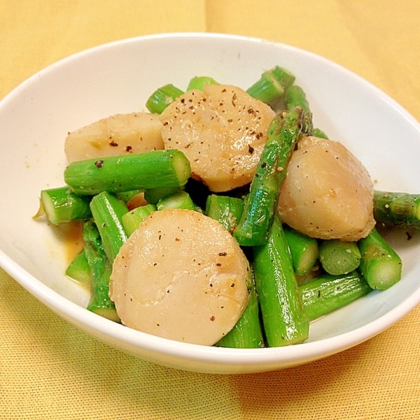 アスパラとホタテのバター醤油炒め レシピ 作り方 By Anelavivi 楽天レシピ アスパラとホタテのバター醤油炒め レシピ 作り方 By Anelavivi 楽天レシピ